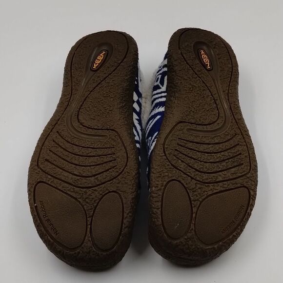 Keen Howser Slide Wool Slip on Clog Shoes Navy Cream Size 6 - Picture 11 of 11